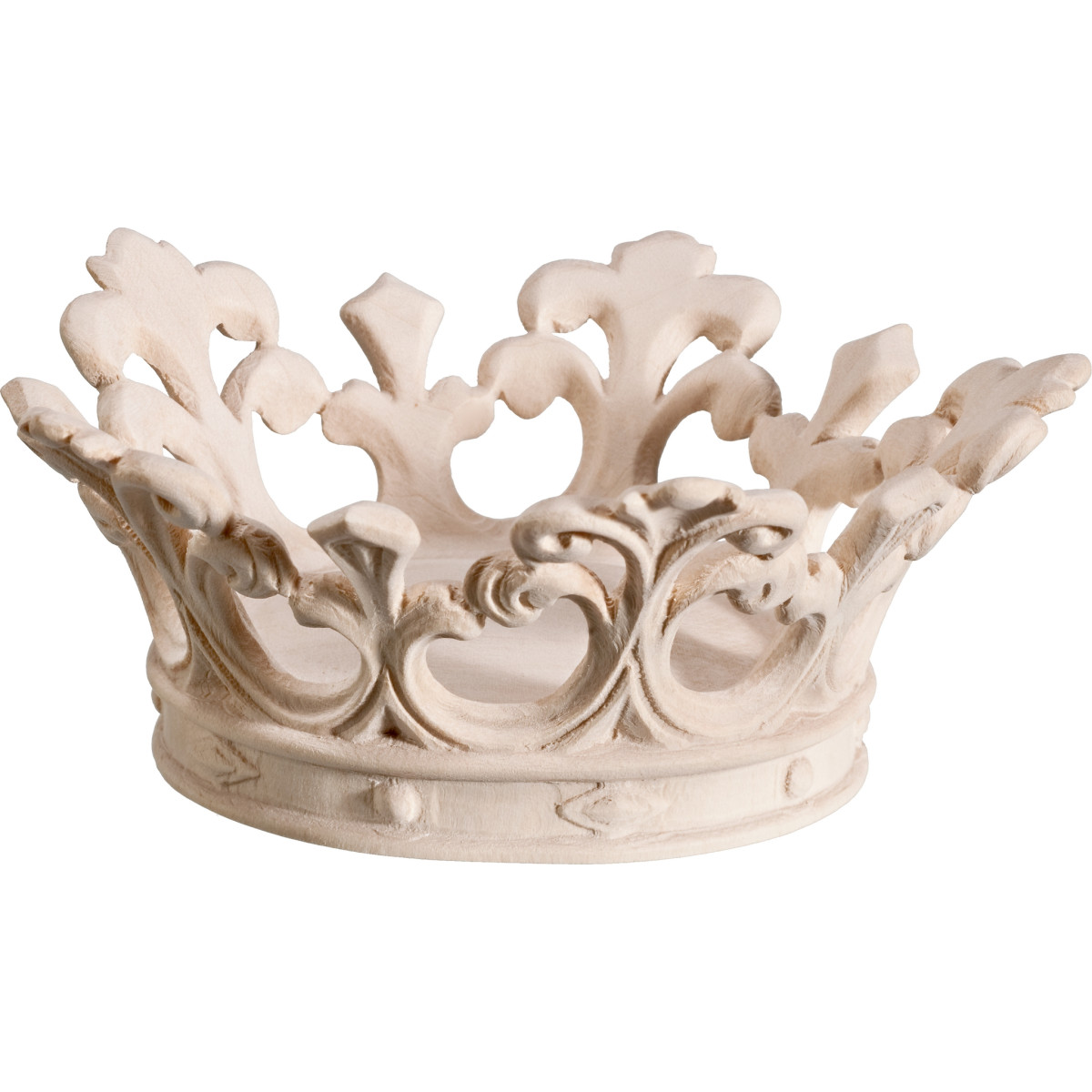 Corona de madera para estatuas